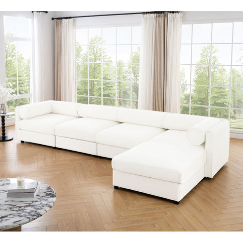 Contemporary Elegant Sofa With Storage And Ottoman