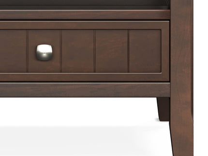 Acadian - Coffee Table With Drawer - Brown