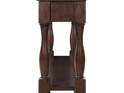 Console Table With 3 Drawers And 1 Bottom Shelf For Entryway - Espresso