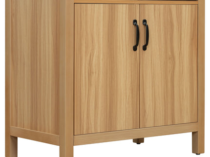 Bathroom Vanity With Flip Drawer, 2 Soft Close Doors, Adjustable Shelf And Ceramic Sink