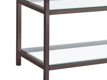Weston - 2 Shelf Entryway Console Table - Black