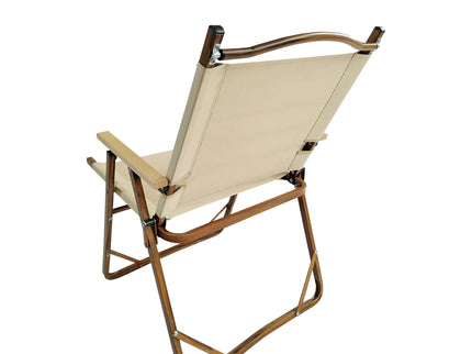 Comfy - Foldable And Portable Chair With Armrests, Indoor And Outdoor Universal (Set of 4) - Brown