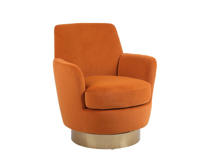 Teddy Swivel Barrel Chair, Swivel Accent Chairs Armchair For Living Room