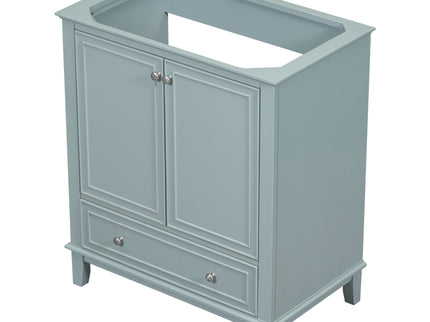 Modern Bathroom Vanity Base Only With Doors And Drawer