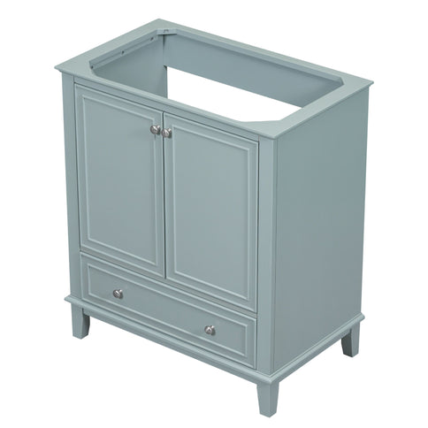 Modern Bathroom Vanity Base Only With Doors And Drawer
