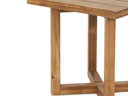 Ella - Square Side Table With Cross Stretcher Base