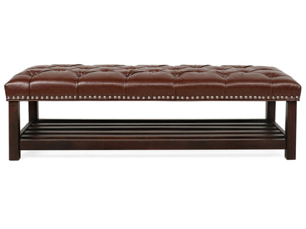 Bedroom End Of Bed Bench Tufted Upholstered End Of Bed Bench End Of Bed Entrance Shoe Bench With Nailhead Trim And Shelf Bedroom Upholstered Bench Living Room Shoe Rack Footstool