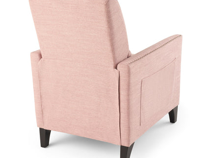 Kiersten - Contemporary Fabric Pushback Recliner