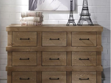 Adams - Anqtique Dresser - Brown Oak