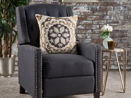 Classic Fabric Push Back Chair