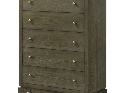 Harbington - 5 Drawer Chest - Chocolate