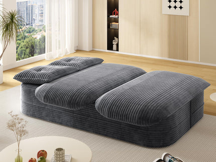 Convertible Floor Sofa Bed With Multi Functional Blanket