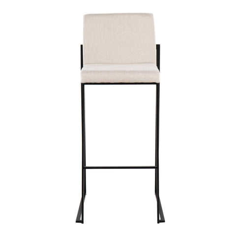 Fuji - Contemporary High Back Barstool Elegant Design