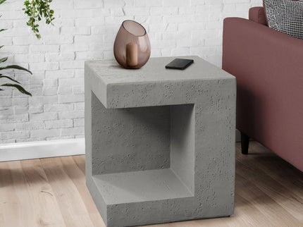 Contemporary Square Accent Table Indoor / Outdoor