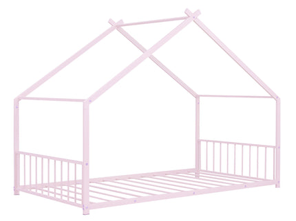 Metal House Bed