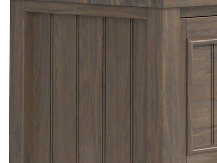 Lev - Bedside Table - Smoky Brown