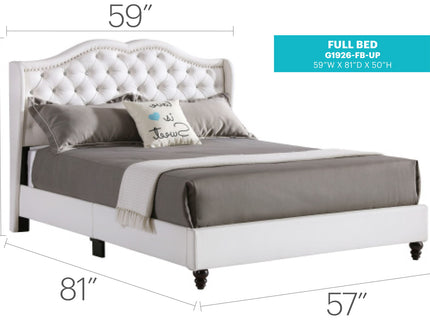 Upholstered Bed Transitional