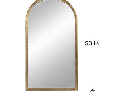 Wood Floor Mirror, Full Body Mirror Dressing Make Up Mirror For Bathroom