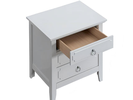 Hammond - 3 Drawer Nightstand - White
