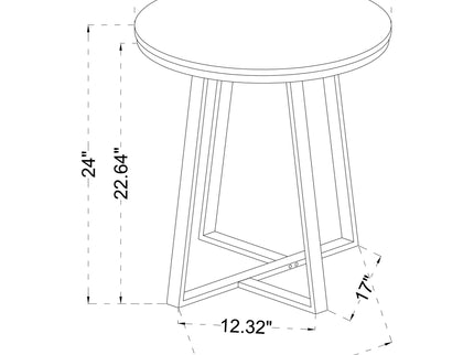 Melisa - 2 Piece Coffee And End Table Set - White Marble