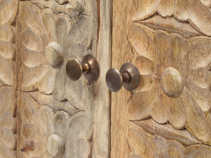 Boho - 2 Door Cabinet - Natural
