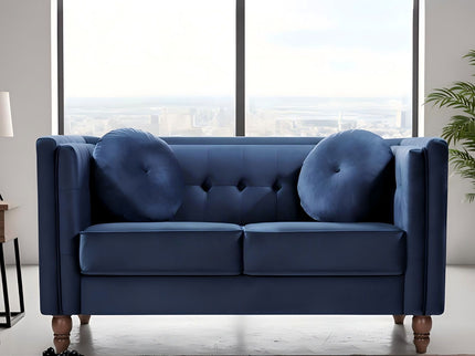 Chesterfield Loveseat 2 Seater Couch For Living Room
