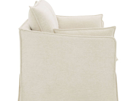 Shane - Loveseat With 2 Pillows - Beige