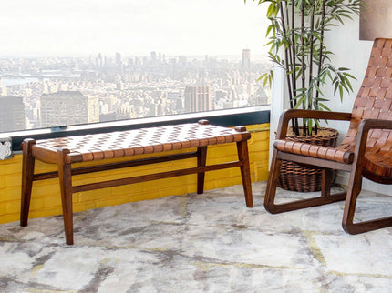 Cody - Bench - Brown / Tan