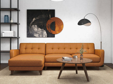 Allison - Mid-Century Modern Sectional Sofa Chaise