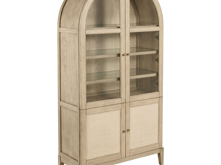 Kimpton - 4 Door Dining Display Cabinet - Beige