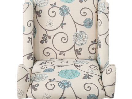 Westeros Wing Back Fabric Upholstered Recliner