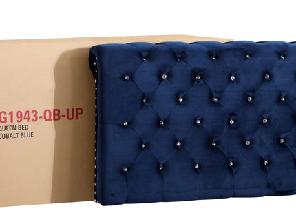 Elegant Transitional Upholstered Bed