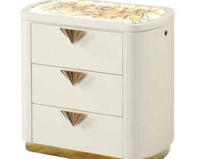 La Pierre - Modern Bedroom Set With Upholstered LED Bed