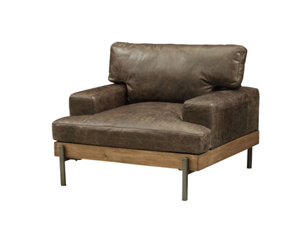 Silchester - Chair - Chocolate / Oak