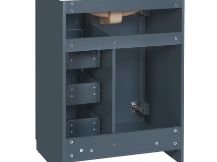 Modern Bathroom Vanity With 1 Door And 3 Drawers