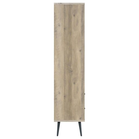 Minerva - 3 Shelf Bookcase With Drawers - Natural