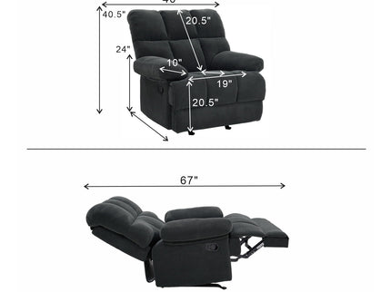 Manual Rocker Recliner Chair