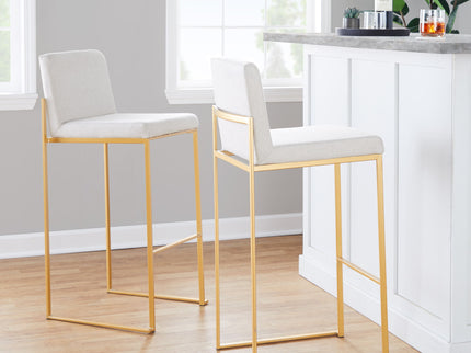 Fuji - Contemporary Design High Back Barstool