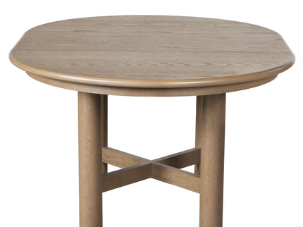 Extendable Oval Dining Table With Leaf
