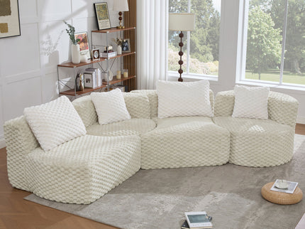 Modular Sectional Sofa With Free Combination Design