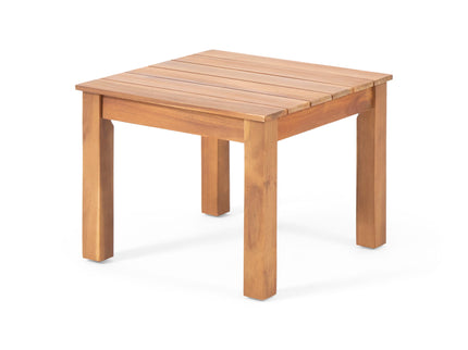 Halcyon - Outdoor Side Table With Slat Design