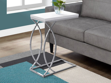 Accent Table, C - Shaped, Contemporary & Modern Design