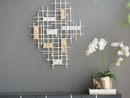 Wall Decor - White / Gold