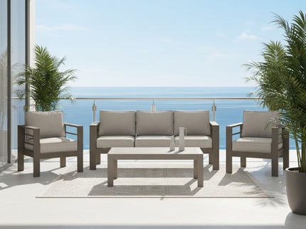 Outdoor Patio Set All-Weather & Thick Cushions