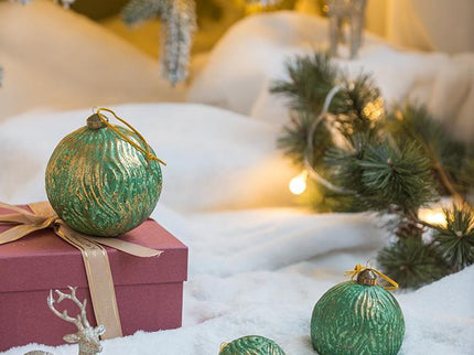Christmas Ball Glass Decorative Hanging Ball Christmas Tree Ornaments For Holiday Party Decorations