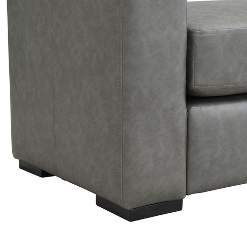 Ottoman With Unique Armrest Design For Living Spaces