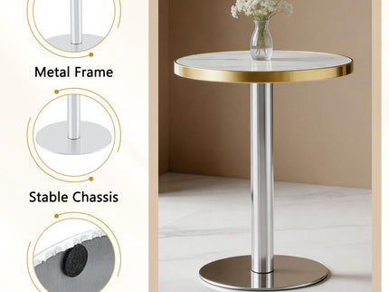 Elegant Modern Round Bistro Table