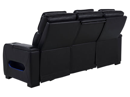 Isadora - Power Reclining Sofa With Dual Independent Recline - Black
