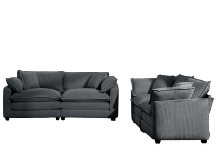Elegant Oversized Sectional Sofa Set With Deep Seats And Flexible Layout