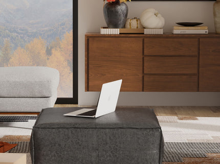 Brody - Large Square, Coffee Table Pouf